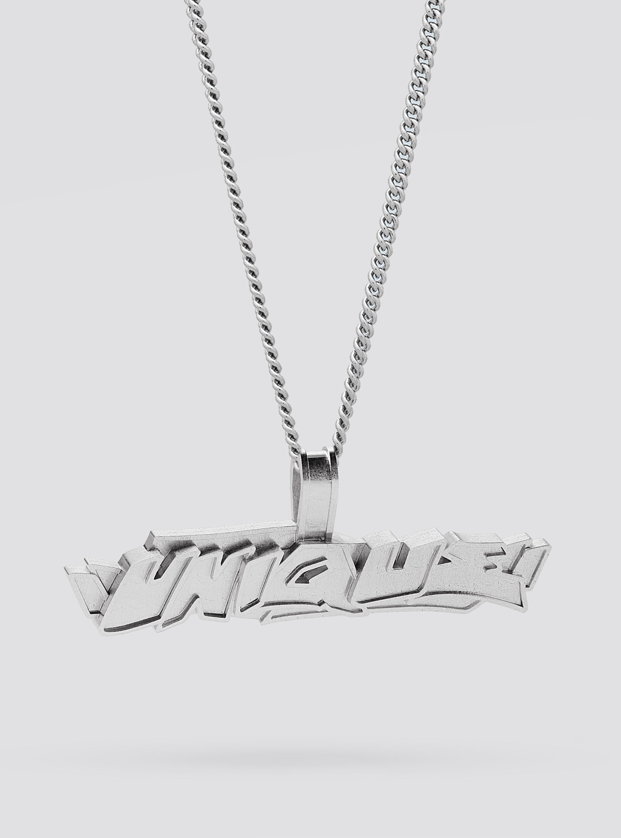 Unique Pendant - Silver