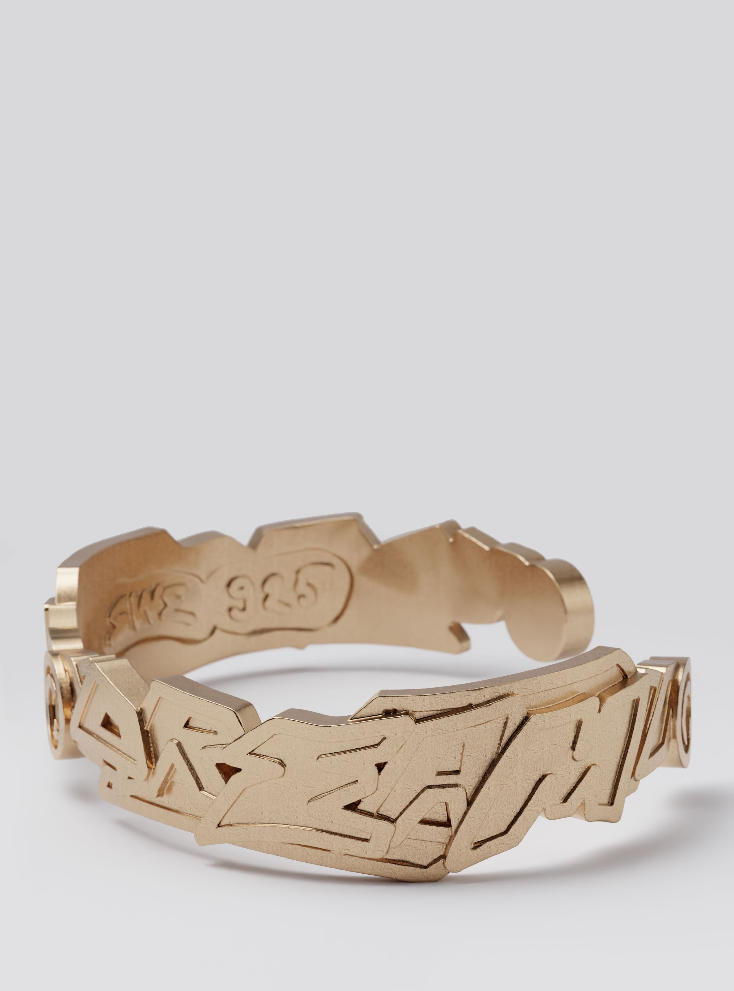 Cast Pieces gold Dream Wide Cuff Bracelet, clean and modern urban designer jewelry by Castpieces