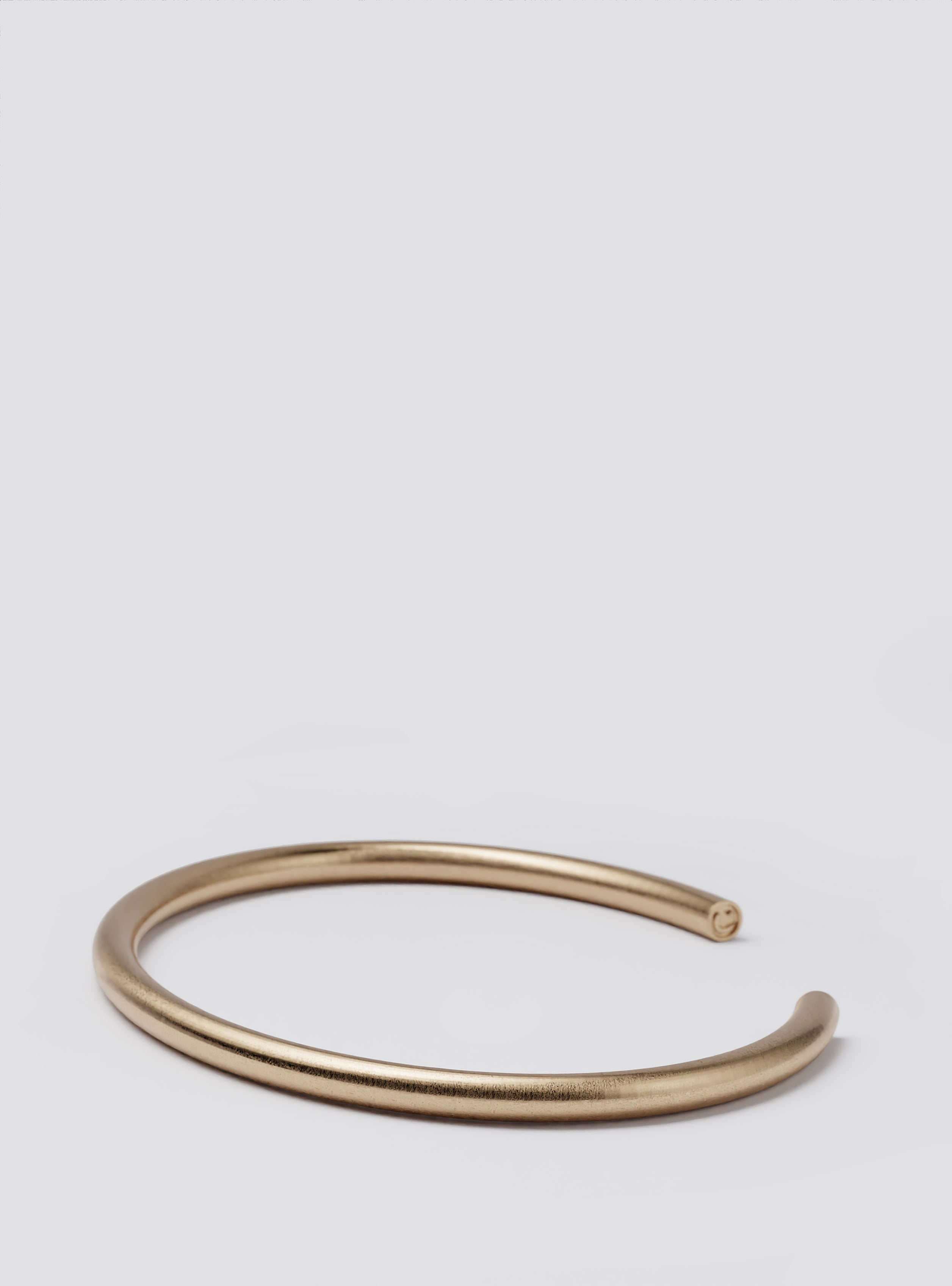 Cast Pieces gold Clean cuff, aesthetic and edgy handcrafted jewelry by Castpieces