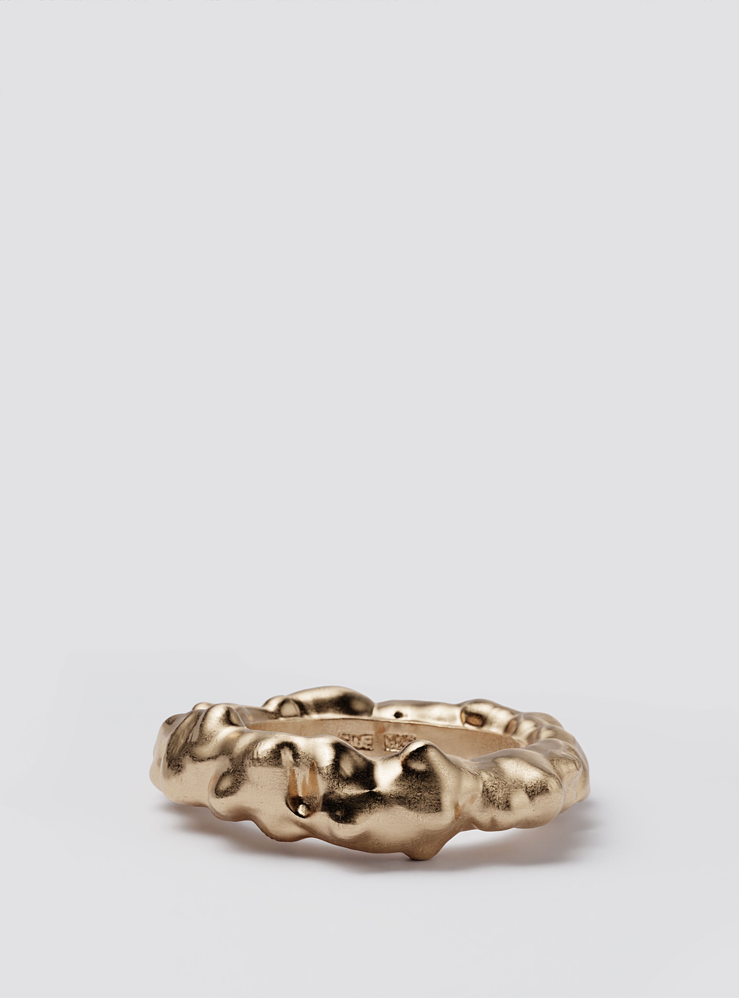 Cast Pieces gold Le Ogré Narrow Ring, clean and modern urban designer jewelry by Castpieces