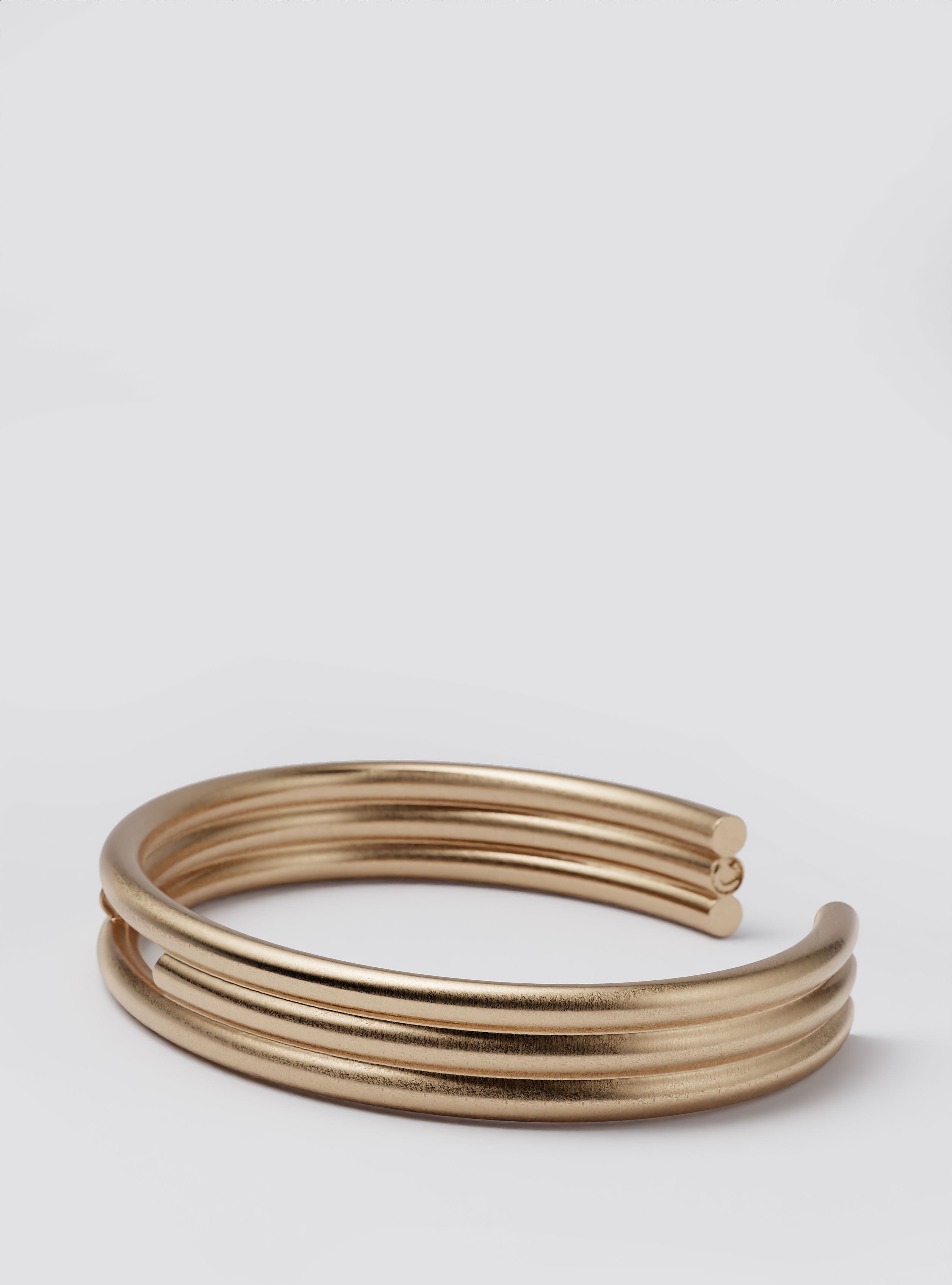 Cast Pieces gold Passage Cuff, edgy chunky street-inspired jewelry by Castpieces