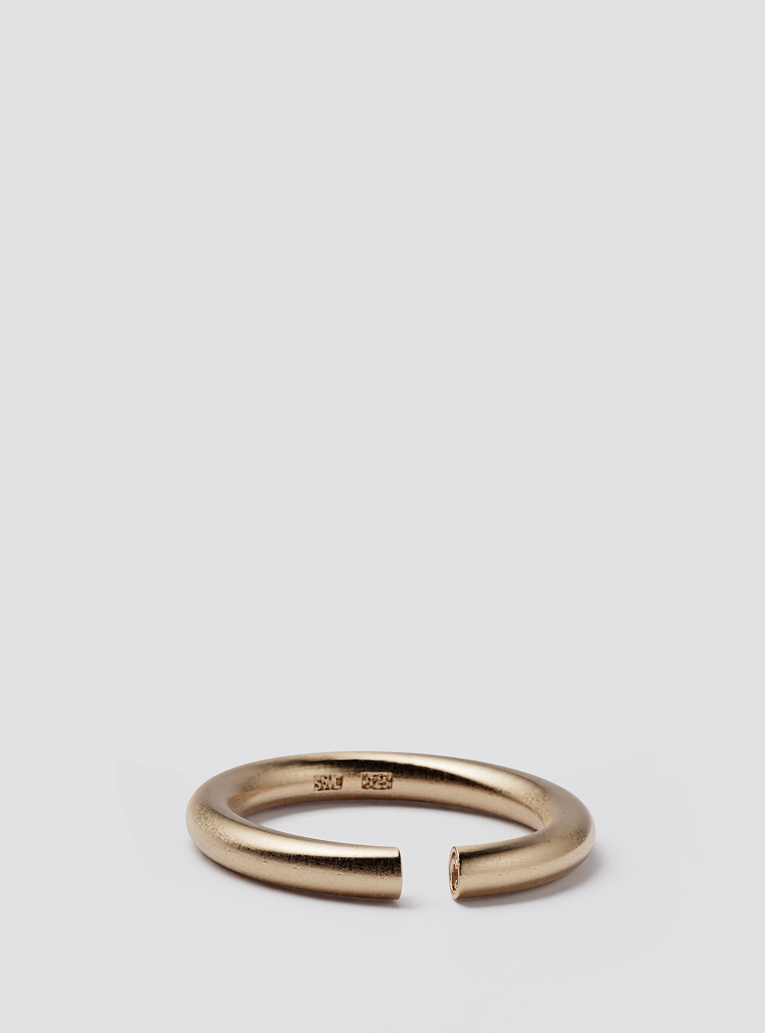 Cast Pieces gold Passage Single Narrow Ring, clean and modern urban designer jewelry by Castpieces