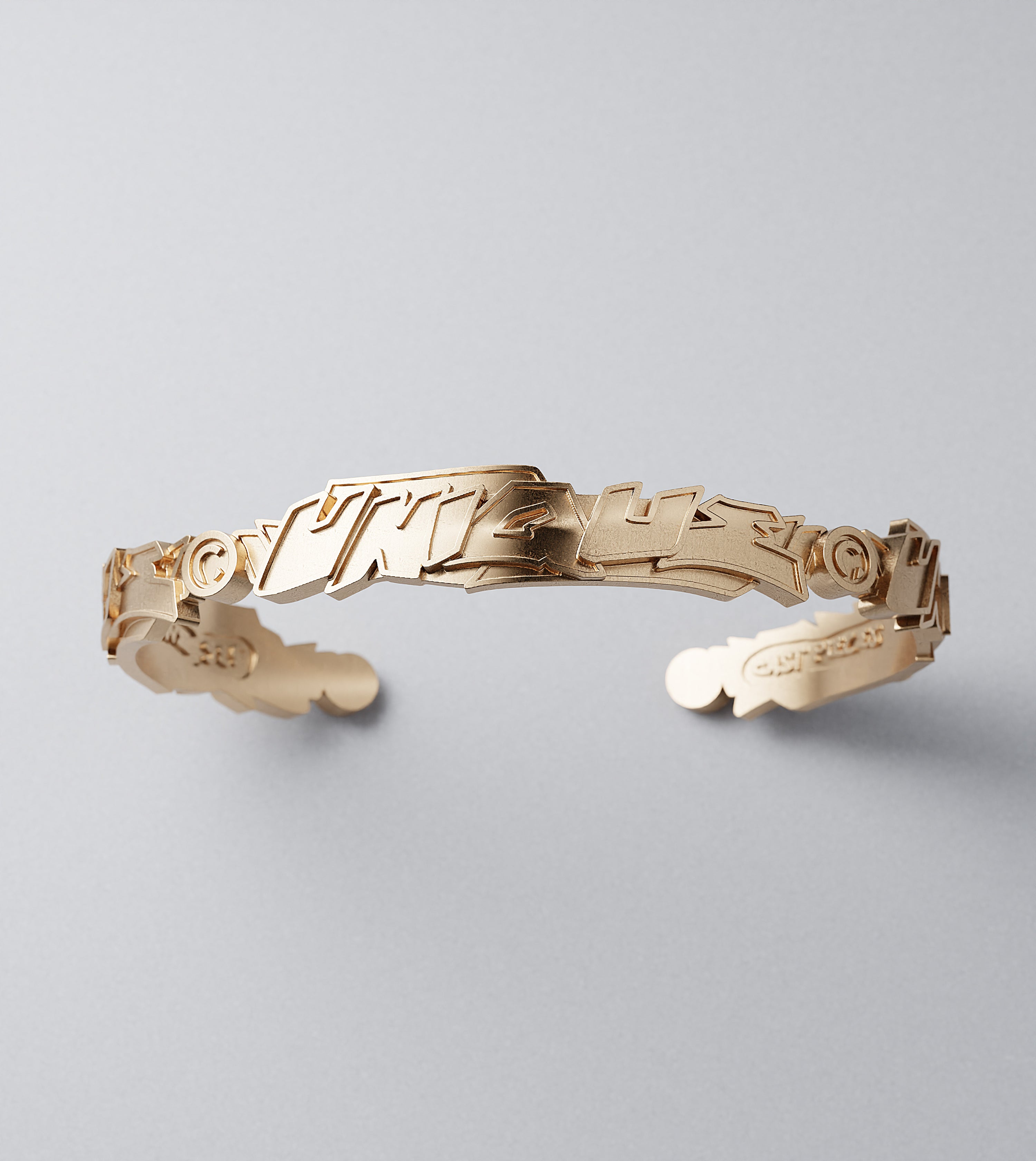 Unique Cuff Bracelet - Medium/Gold